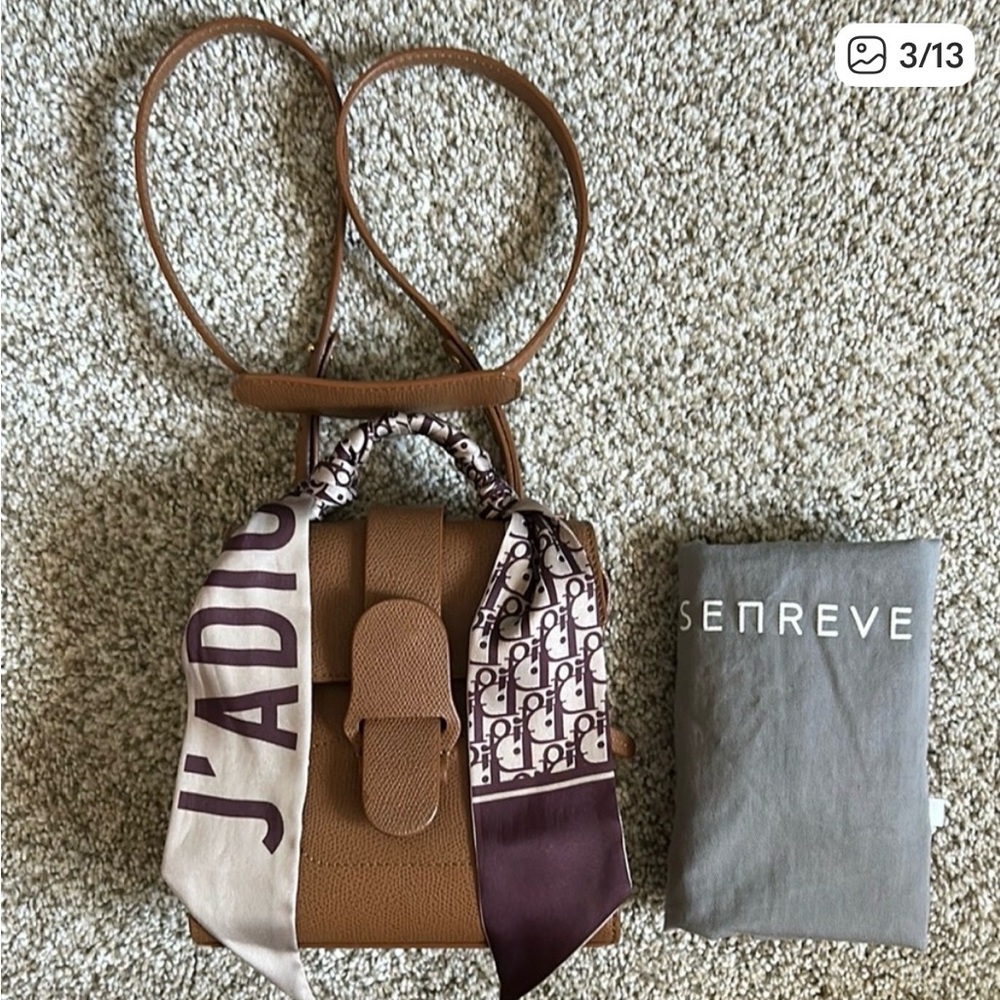 Senreve Mini Aluna with Dior Scarf - Picture 1 of 12